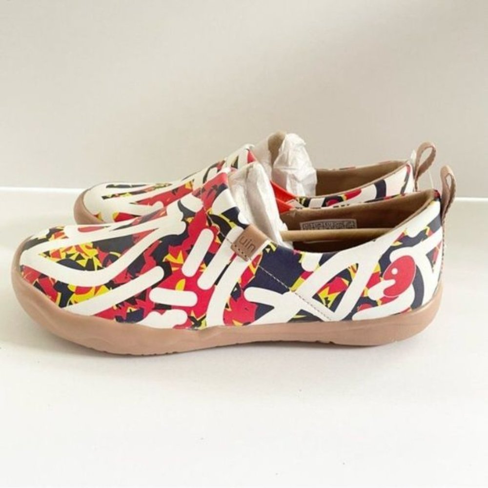 Size 7.5 NWT UIN Slip On Shoes Walking Comfortable Womens Shoe Sparkling Moment - Picture 3 of 8